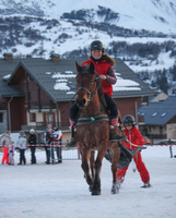 Ski Joëring en station