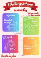 Challenge interne - 4 manches
