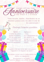 Viens fêter ton anniversaire au Club !